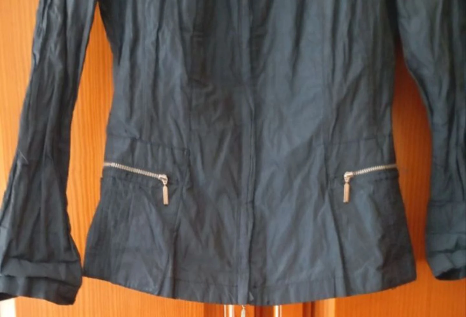 Impermeable azul  – photo 7
